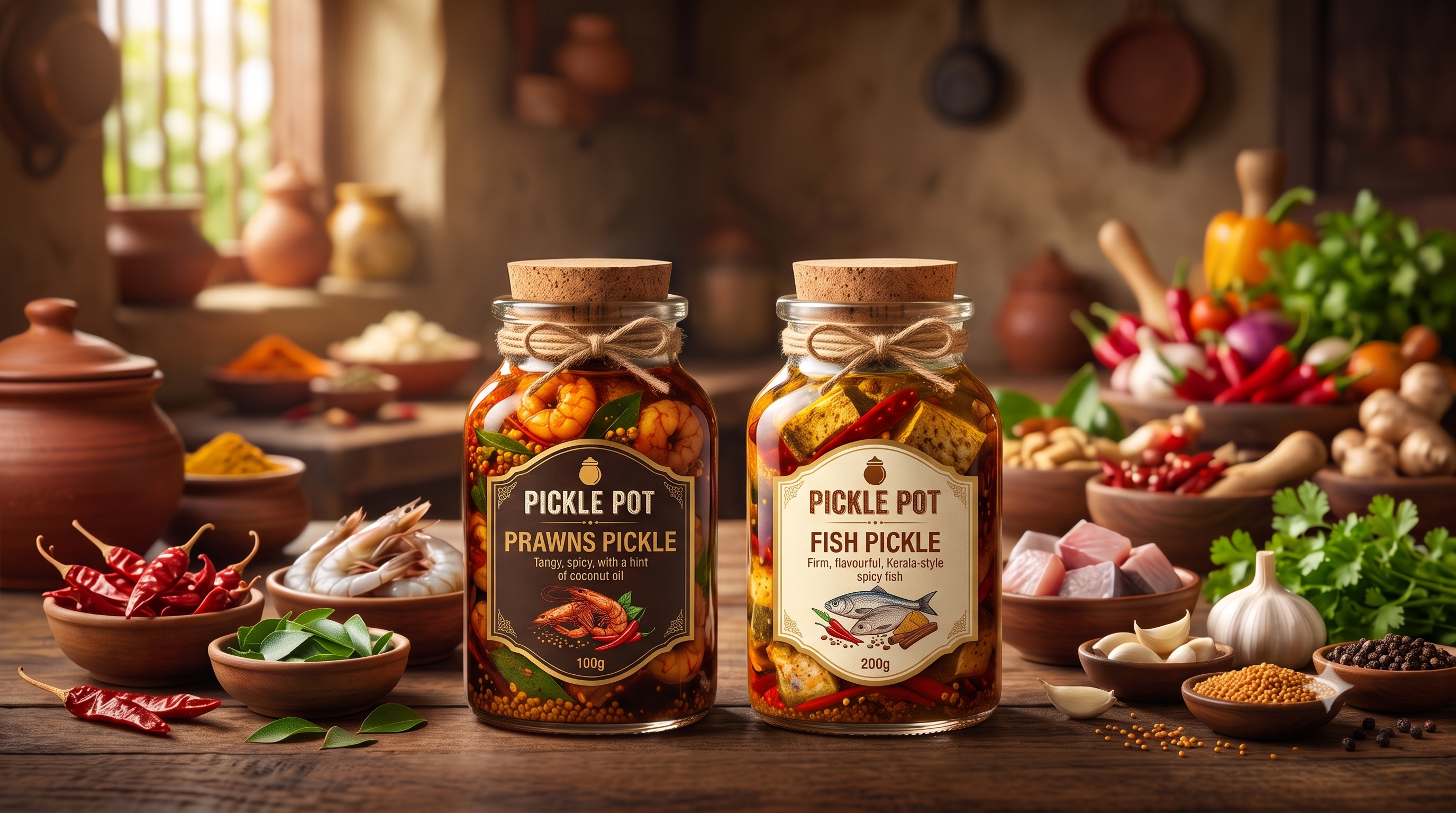 Pickle Pot - Prawns and Fish Pickle